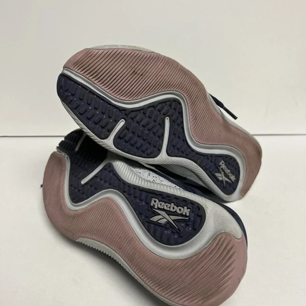 Reebok Womens HIIT TR Work Comp Toe Sneaker Blue Size 7.5 M